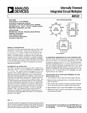 DataSheet AD532 pdf